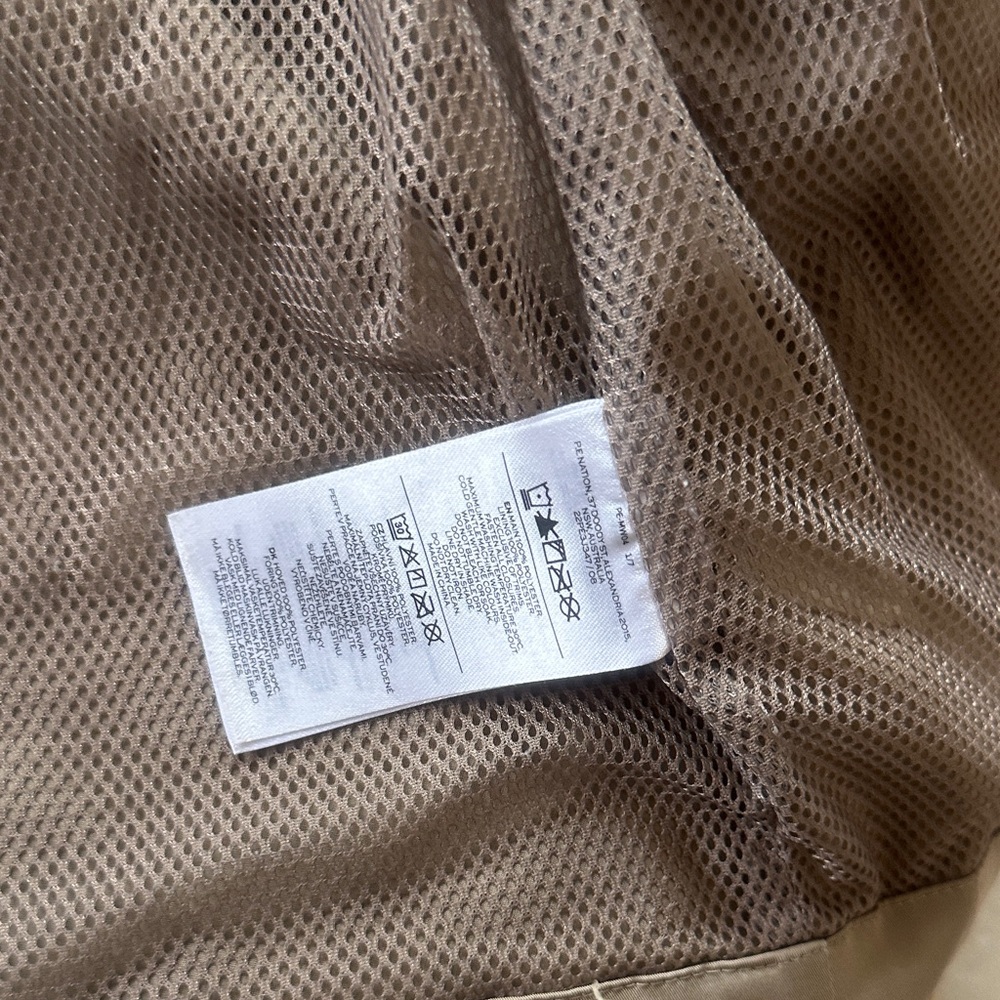 P.E Nation Crosscourt Vest Jacket in Silver Mink - Size Small - Picture 6 of 8